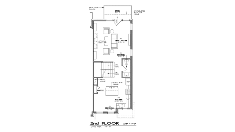2nd Floor Diagram