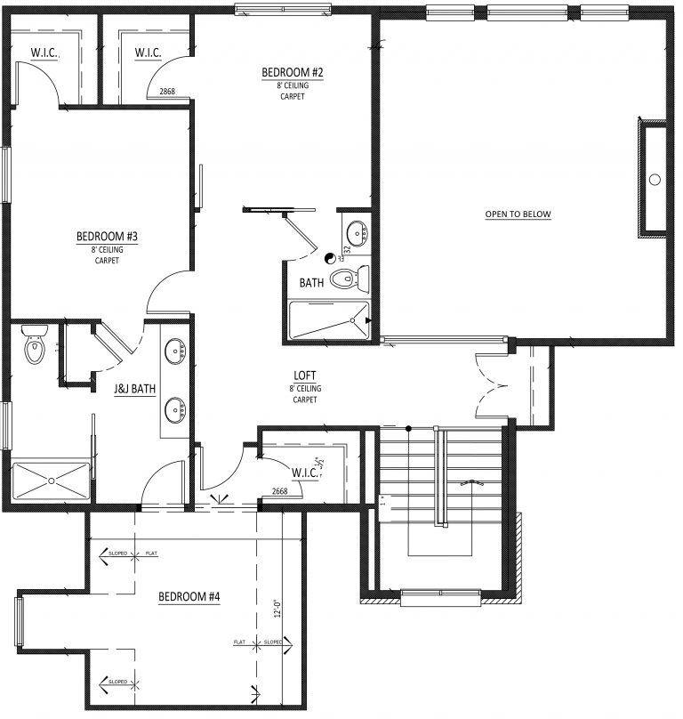 Optional Second Floor Diagram