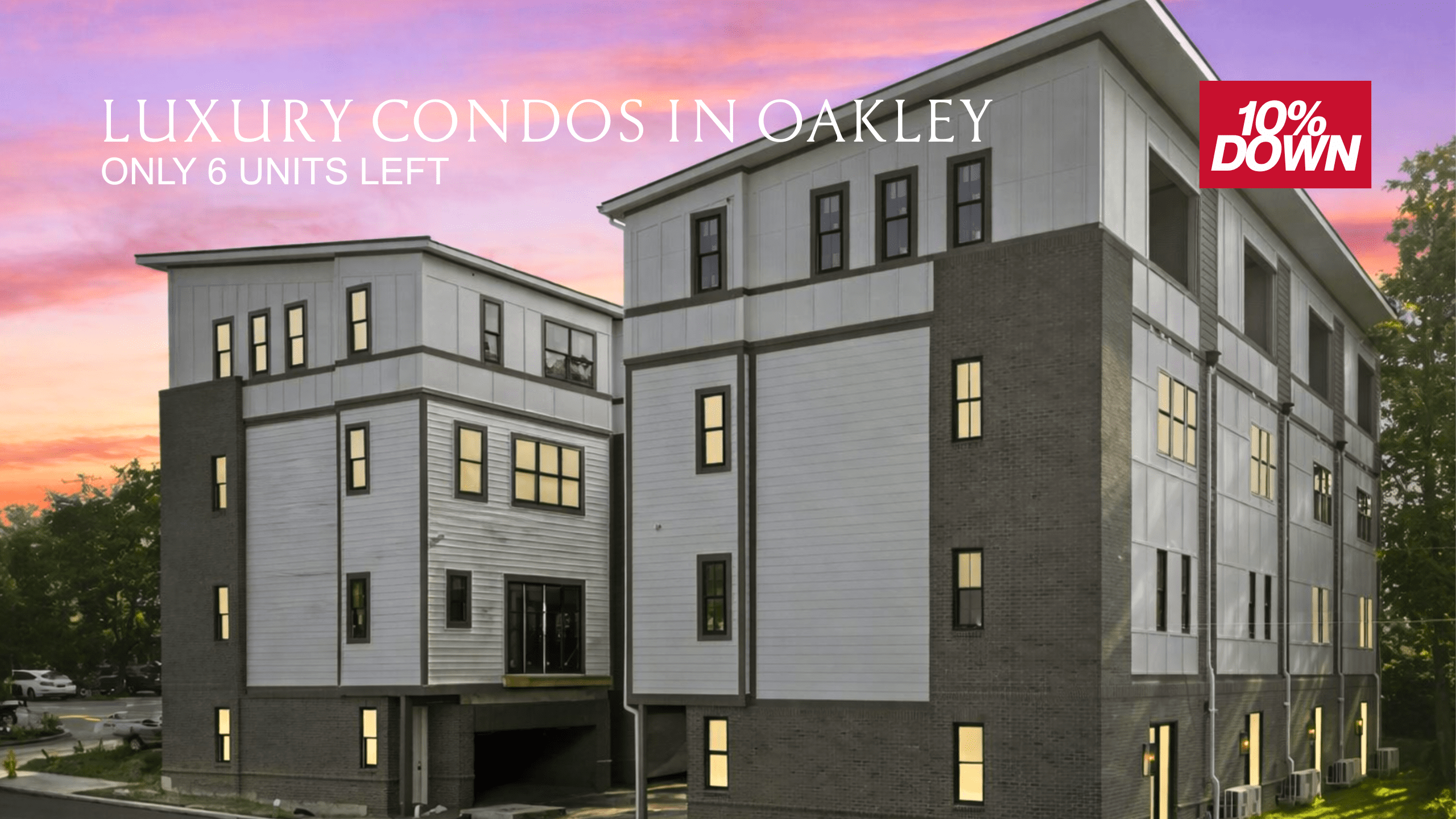 Oakley Place Luxury Condos at Twilight