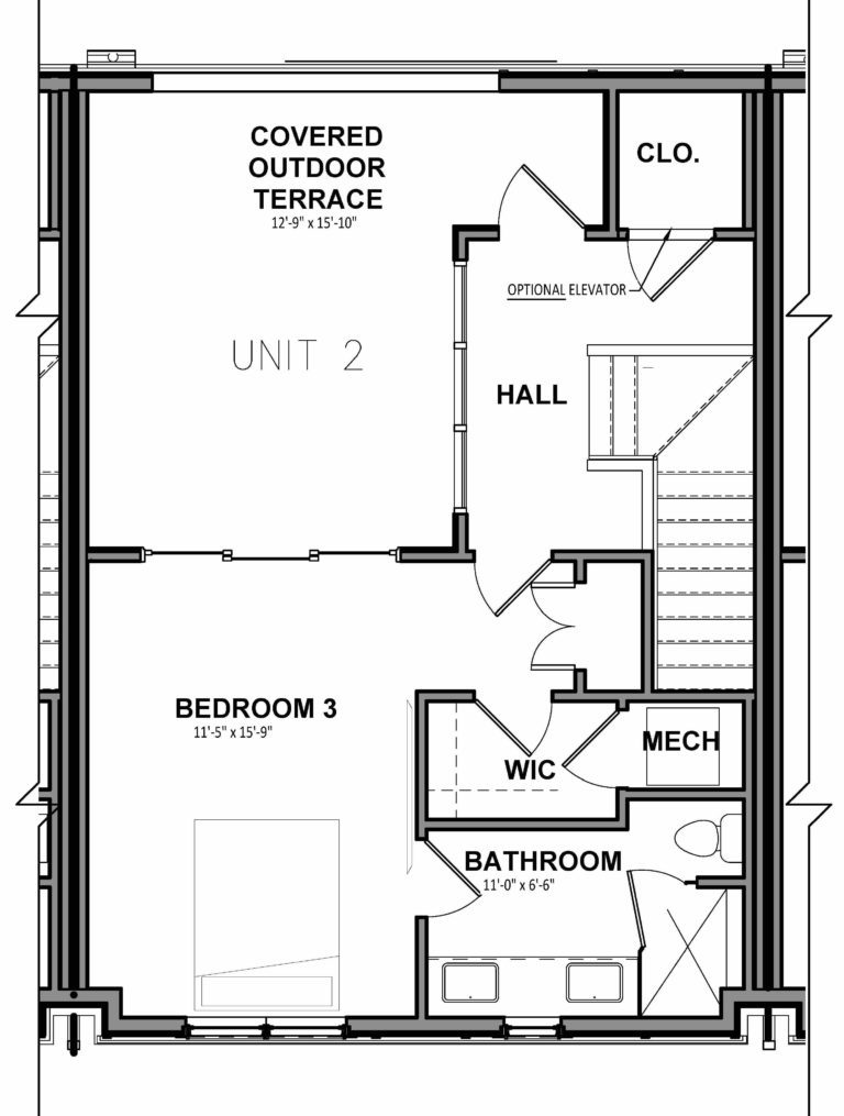 Fourth Floor Option Diagram