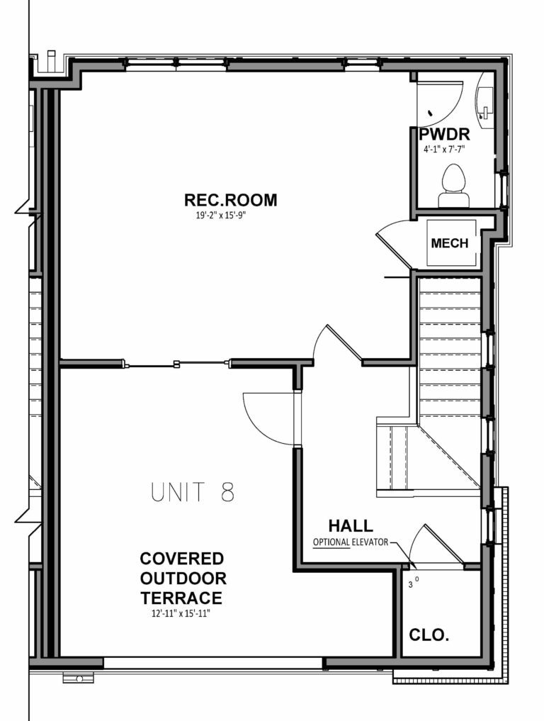 Fourth Floor Included Diagram